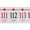 Learning Advantage Classroom Number Line (-20 to 120 with words) 7294 - alternate 2